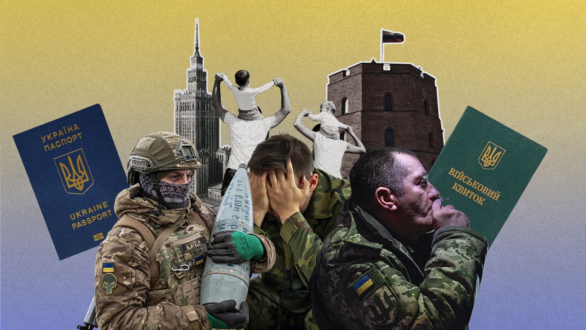 Ukraine Survival Depends On Males in Exile